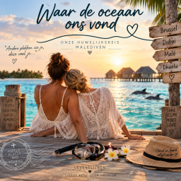 Afleveringplaatje van Waar de oceaan ons vond – onze huwelijksreis naar de Malediven