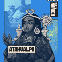 Afleveringplaatje van Atahualpa: de laatste keizer van de Inca's