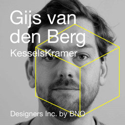 Afleveringplaatje van Gijs van den Berg - KesselsKramer