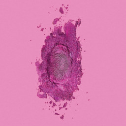 Afleveringplaatje van pink print 10 anniversary