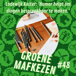 Afleveringplaatje van aflevering 48: 'Humor helpt om dingen bespreekbaar te maken.' - Lodewijk Koster