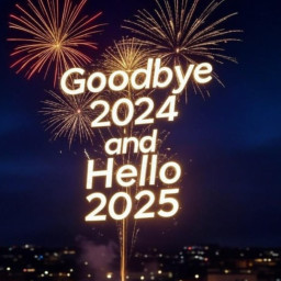 Afleveringplaatje van goodbye 2024