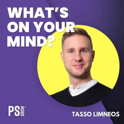 Afleveringplaatje van 296 Tasso Limneos Over Hoe Hij Als Oprichter Van Victus Sales Evolueerde Naar Multi Ondernemer En Oproept Om Te Dromen | What's On Your Mind? (Dutch/Nederlands)