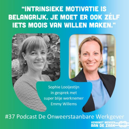 Afleveringplaatje van #37 Emmy Willems - blije werknemer