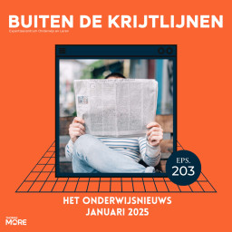 Afleveringplaatje van #203 | Het Onderwijsnieuws - Januari 2025