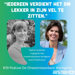 Afleveringplaatje van #39 Astrid Posthouwer - onweerstaanbare werkgever