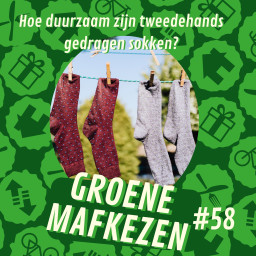 Afleveringplaatje van aflevering 58: Hoe duurzaam zijn tweedehands gedragen sokken?