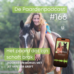 Afleveringplaatje van #166 Het paard dat zijn schoft brak - Jet van der Greft