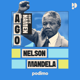 Afleveringplaatje van Nelson Mandela