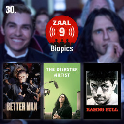 Afleveringplaatje van 30. Better Man, The Disaster Artist & Raging Bull