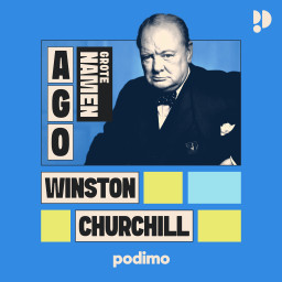 Afleveringplaatje van Winston Churchill