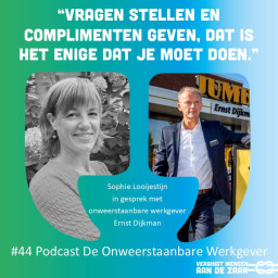Afleveringplaatje van #44 Ernst Dijkman - onweerstaanbare werkgever