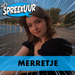 Afleveringplaatje van MERRETJE over BIZARRE DINGEN op SCHOOL, CONTACT VERBREKEN met VADER en HEEL VEEL DINGEN LEUK VINDEN