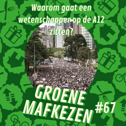 Afleveringplaatje van aflevering 67: Yolande (Extinction Rebellion) over politiegeweld en hoop & Gera van den Berg over minimaliseren