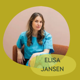 Afleveringplaatje van 104. Elisa Jansen - Missiegedreven doorbuffelen - Moederschap - Gevoel én cijfers
