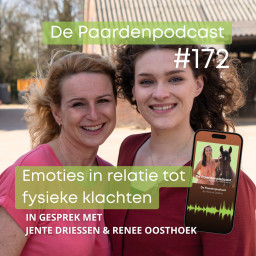 Afleveringplaatje van #172 Emoties in relatie tot fysieke klachten - Jente Driessen & Renee Oosthoek