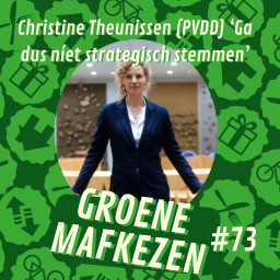 Afleveringplaatje van aflevering 73: Christine Theunissen (PVDD) ‘Ga dus níet strategisch stemmen’
