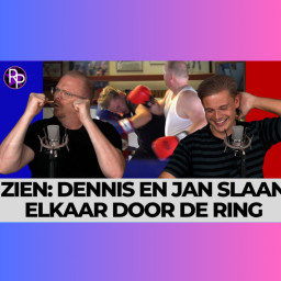 Afleveringplaatje van Dennis en Jan slaan elkaar door de boksring & Roxy Dekker en Koen boos op ons **Reguliere uitzending van 16-07-25**