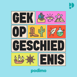 Afleveringplaatje van Nieuw! Gek op Geschiedenis – dé geschiedenispodcast voor kinderen