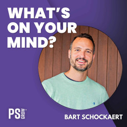 Afleveringplaatje van 325 Bart Schockaert Van Apotheker Naar Fiscalist Naar Yuki | What's On Your Mind? (Dutch/Nederlands)