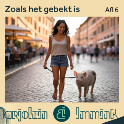 Afleveringplaatje van Wandelen met je big