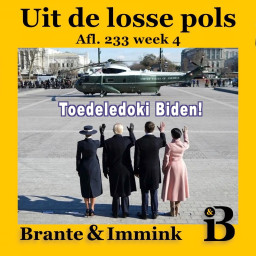 Afleveringplaatje van Toedeledoki Biden!
