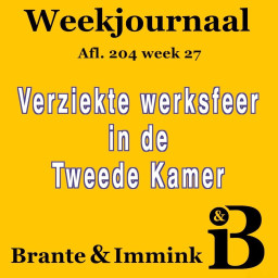 Afleveringplaatje van Verziekte Werksfeer In De Tweede Kamer