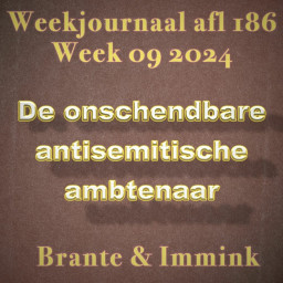 Afleveringplaatje van De Onschendbare Antisemitische Ambtenaar