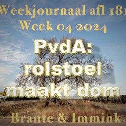 Afleveringplaatje van PvdA: Rolstoel Maakt Dom