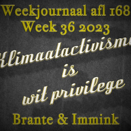 Afleveringplaatje van Klimaatactivisme Is Wit Privilege