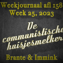 Afleveringplaatje van De Communistische Huisjesmelker