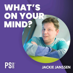 Afleveringplaatje van 334 Jackie Janssen Over Zijn Nieuwste Boek AI, De Herontdekking Van De Mens | What's On Your Mind? (Dutch/Nederlands)