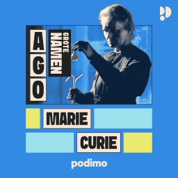 Afleveringplaatje van Marie Curie