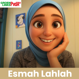 Afleveringplaatje van GroenLinks-PvdA – Verkiezingsreeks 2025 | Esmah Lahlah