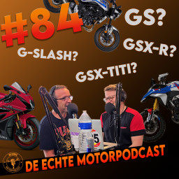 Afleveringplaatje van #84: Kiezen motorrijders voor GS, G-Slash, GSX-R of GSX-Titi?
