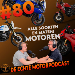 Afleveringplaatje van #80: Motorrijden met alle soorten en maten motoren