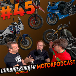 Afleveringplaatje van #45: PRAATJE PODCAST OVER MOTOREN!