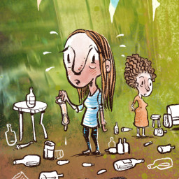 Afleveringplaatje van Afl. 531 Over de grens: Geertje Verberkt