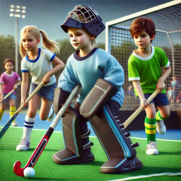 Afleveringplaatje van Veldhockey