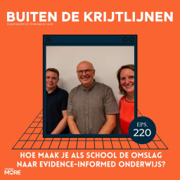 Afleveringplaatje van #220 | Hoe maak je als school de omslag naar evidence-informed onderwijs?