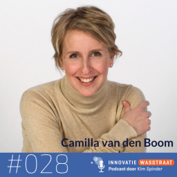 Afleveringplaatje van #028 Camilla van den Boom, TU/e, TIAS, Sturrm - Met deze strategie is jouw organisatie klaar voor de toekomst!
