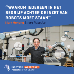 Afleveringplaatje van #007 Mark Menting, Uitzendbureau voor Robots - Waarom iedereen in het bedrijf achter de inzet van robots moet staan