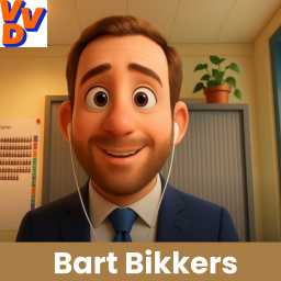 Afleveringplaatje van VVD – Verkiezingsreeks 2025 | Bart Bikkers