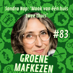 Afleveringplaatje van aflevering 83: ‘Maak van één huis twee thuis’ — Sandra Nap over woningtekort en biobased bouwen