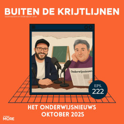 Afleveringplaatje van #222 | Het onderwijsnieuws - Oktober 2025