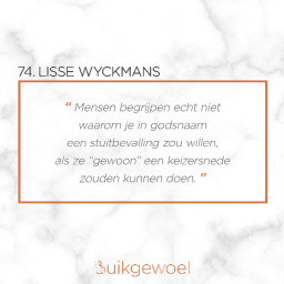 Afleveringplaatje van 74. Lisse Wyckmans (PCOS - preconceptiezorg - zwangerschapsdiabetes - vaginale stuitbevalling)