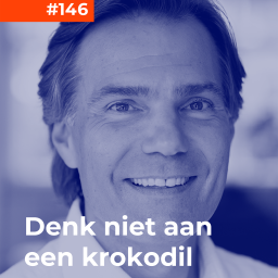 Afleveringplaatje van #146 Mike Hoogveld - Denk niet aan een krokodil