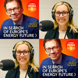 Afleveringplaatje van Jenny Greberg (LKAB) on the future of mining in Europe, and the innovation needed to shape it