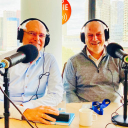 Afleveringplaatje van Lex de Groot (Neptune Energy) en Roger Miesen (RWE) over CCS-project Noordkaap en H2opZee