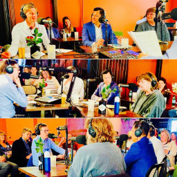 Afleveringplaatje van Studio Energie Live met...Marien Boonman, Raoul Boucke en Coby van der Linde